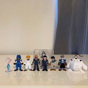 FF 7 Rebirth Square Enix Kuji Mini Polygon Complete Figure Set